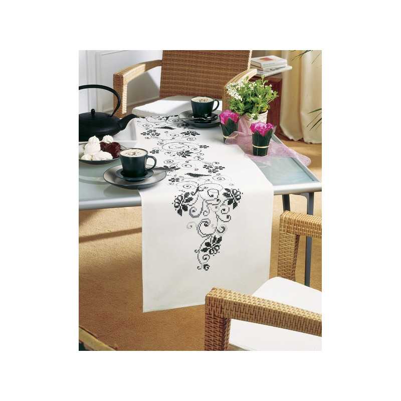 Kit chemin de table Fleurs
