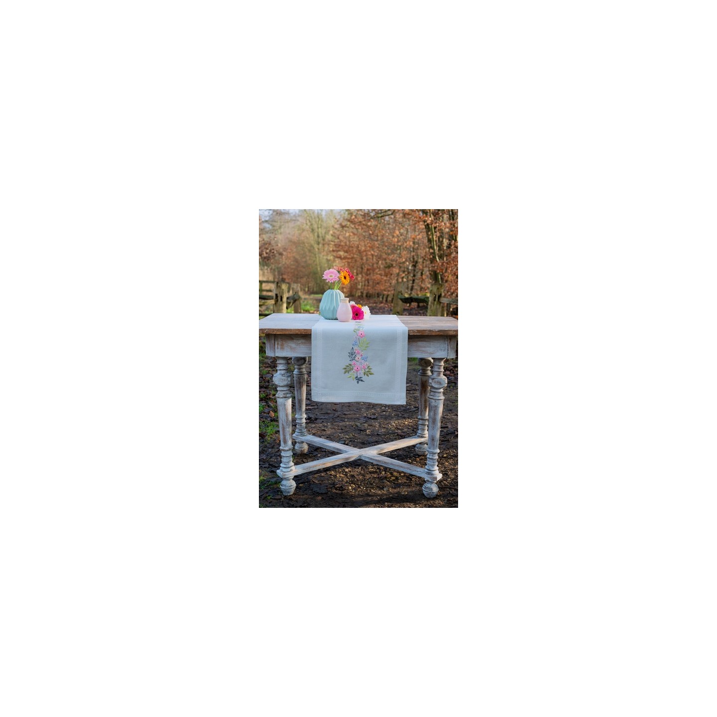 Table runner kit Flowers & leaves