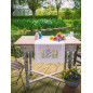 Bedruckter Läuferpackung Lavendel