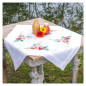 Bedruckte Deckepackung Tropische Blumen
