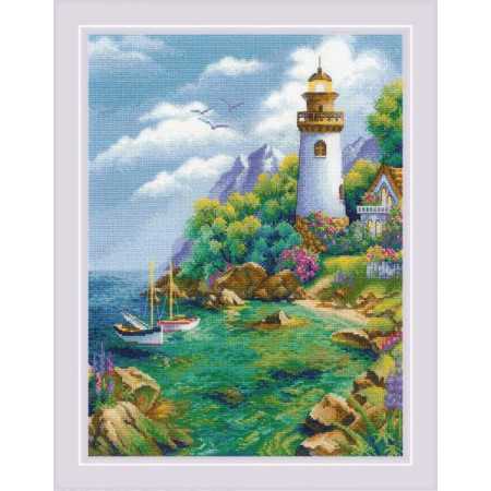 Riolis Kit de broderie Port tranquille