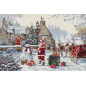 Embroidery kit Santa's Cottage Embroidery kit Santa's Cottage