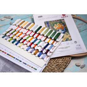 Luca-S Kit de broderie Coin jardin