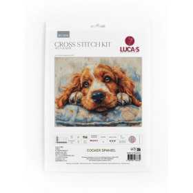 Embroidery kit Cocker Spaniel