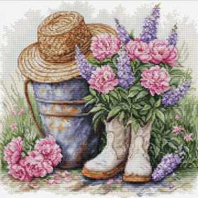 Luca-S Embroidery kit Garden Decor