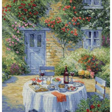 Luca-S Embroidery kit Romantic Garden