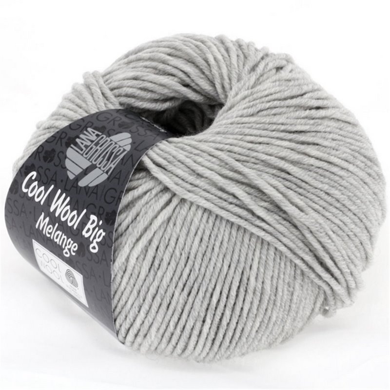 Cool Wool Big Mélange Lichtgrijs 0616