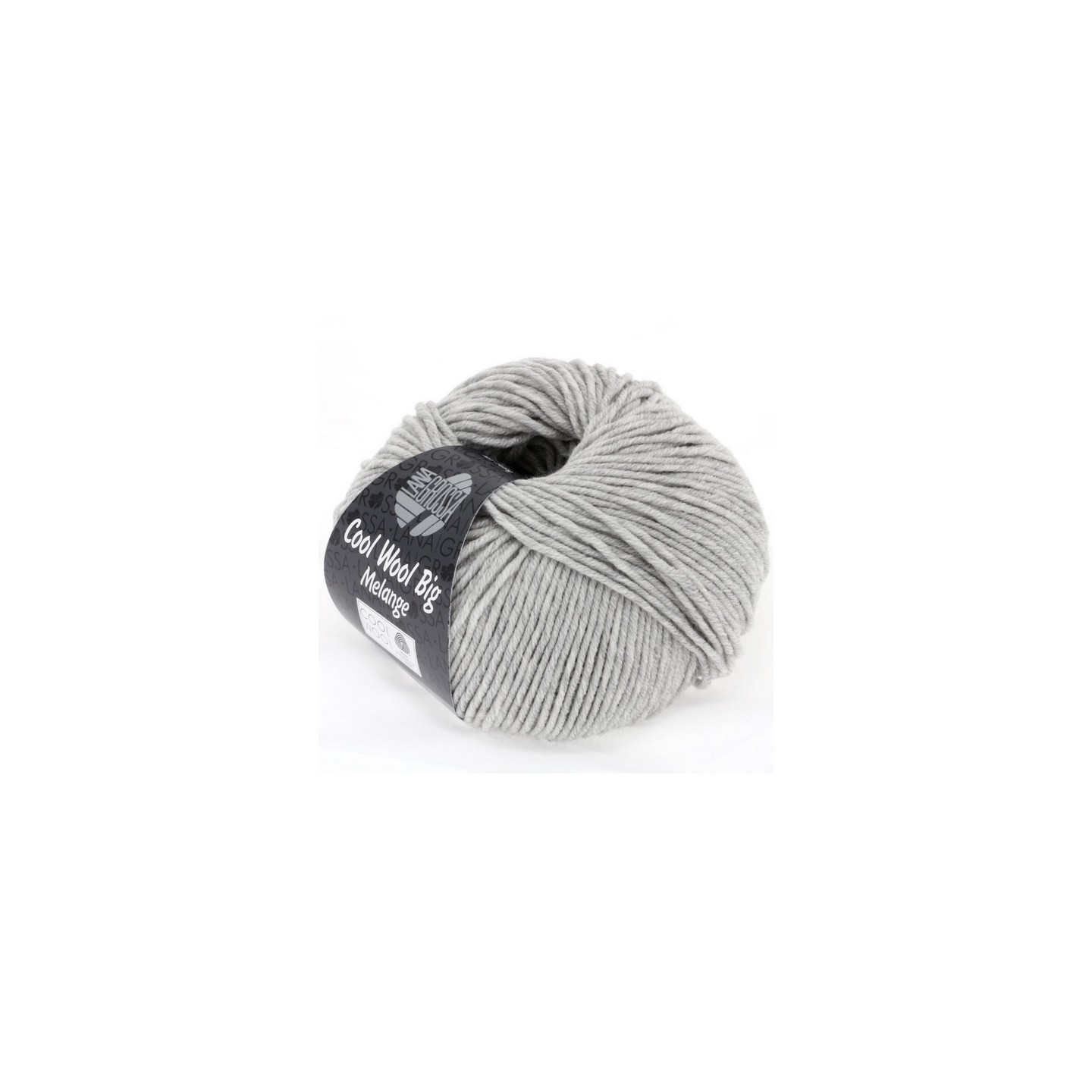 Cool Wool Big Mélange Light Gray mottled 0616