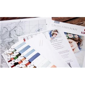 Luca-S Kit de broderie Amour éternel