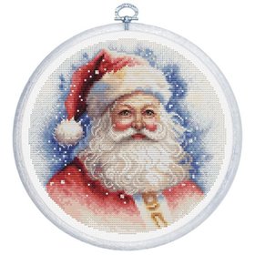Luca-S Kit de broderie Père Noël