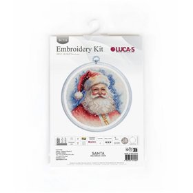 Luca-S Kit de broderie Père Noël