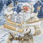 Embroidery kit Santa and Pressies Embroidery kit Santa and Pressies