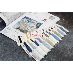 Luca-S Embroidery kit Santa and Pressies
