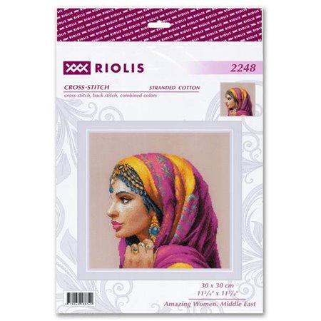 Embroidery kit Amazing Women. Middle East