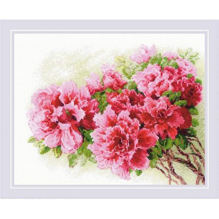 Borduurpakket Prachtige Azalea