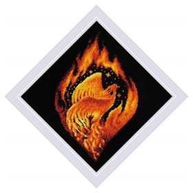 Riolis Stickset Flammender Phönix
