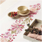 Kit chemin de table couronne d'automne