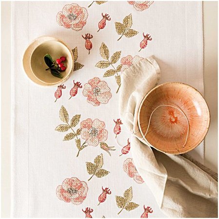 Table runner kit Rose hips