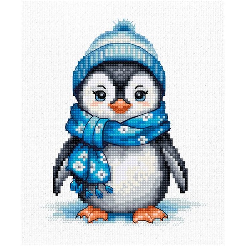 Borduurpakket De pinguïn