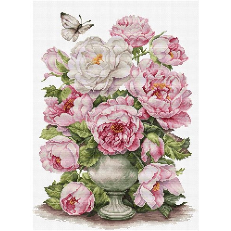 Kit de broderie La romance des roses Kit de broderie La romance des roses