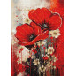 Stickset Der Tanz der Mohnblumen Stickset Der Tanz der Mohnblumen