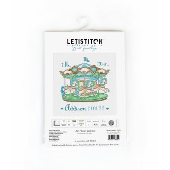 Embroidery kit Baby Carousel