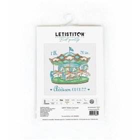 Borduurpakket Baby Carrousel II