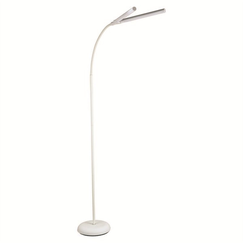 LED dimbare dubbele vloerlamp