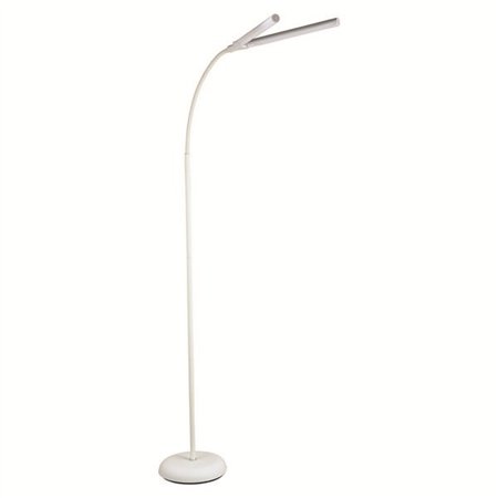 LED dimbare dubbele vloerlamp