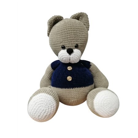 ourson Bert couleur gris-vert