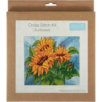Stickset Sonnenblumen