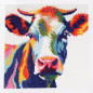 Embroidery kit Cow
