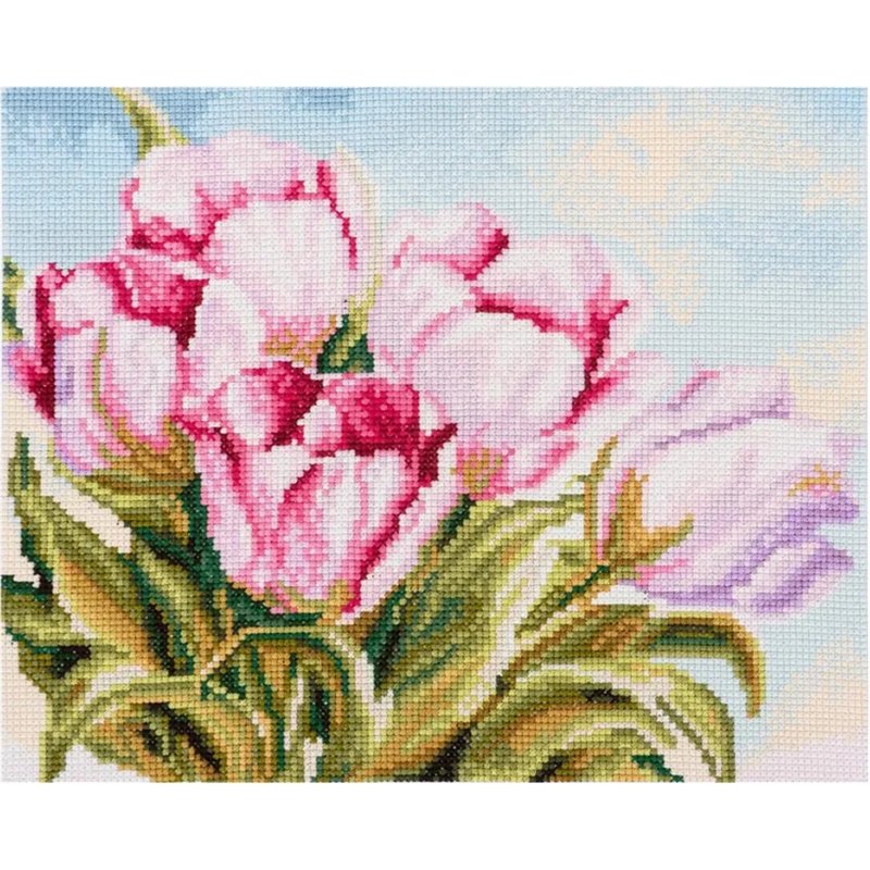 Embroidery kit Tulips
