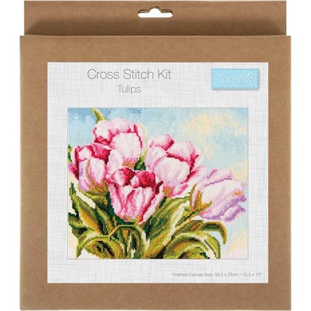 Embroidery kit Tulips