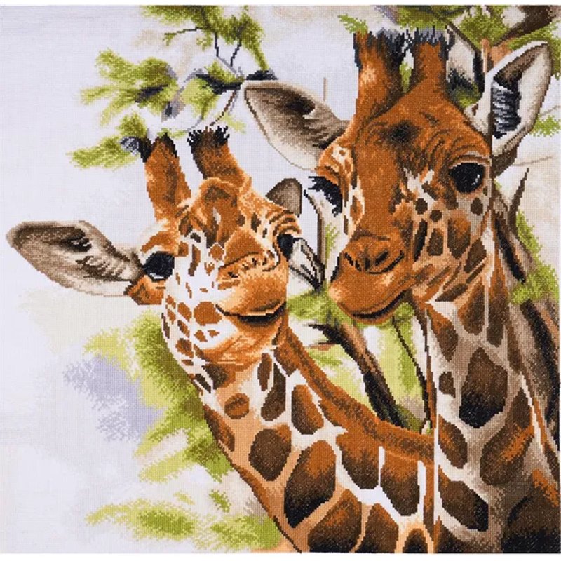Embroidery kit Giraffes