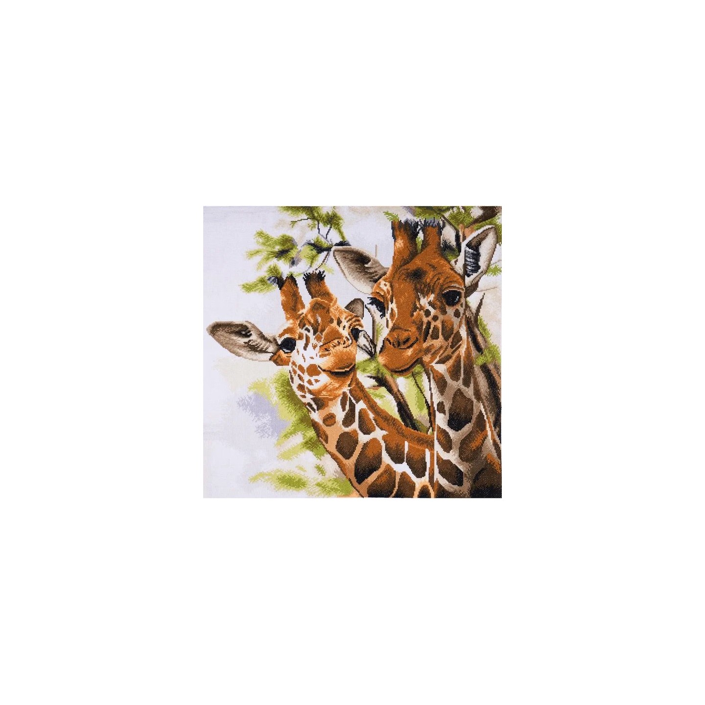 Borduurpakket Giraffen