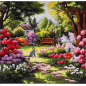 Embroidery kit Garden