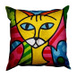 Borduurkussen Color cats
