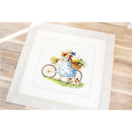 Embroidery kit Take a ride