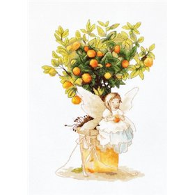 Luca-S Kit de broderie la mandarine