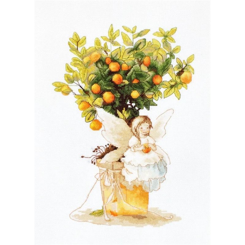 Embroidery kit The Tangerine Embroidery kit The Tangerine