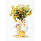 Embroidery kit The Tangerine Embroidery kit The Tangerine