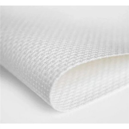 Borduurstof Aida 14 100 x 100 cm - wit