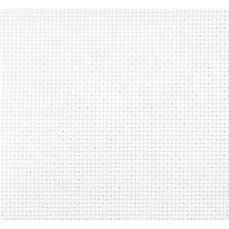 Needlework fabric Aida 16 150 x 100 cm - white