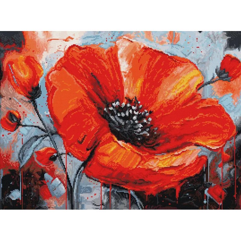 Embroidery kit The Passion of Poppies