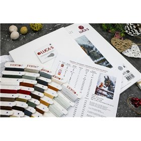 Luca-S Embroidery kit Warm Hug