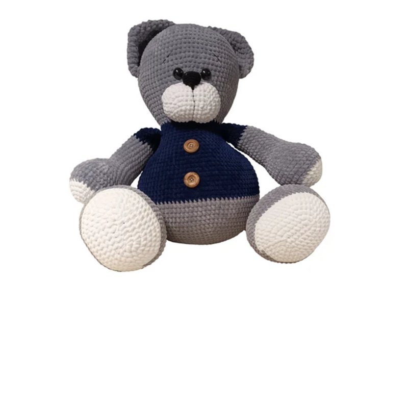 Bär Bert Farbe grau