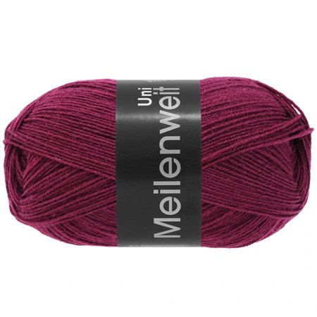 Lana Grossa Meilenweit Uni 100 Bordeaux 1380
