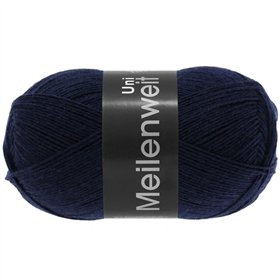 Lana Grossa Meilenweit Uni 100 Nachtblauw 1141