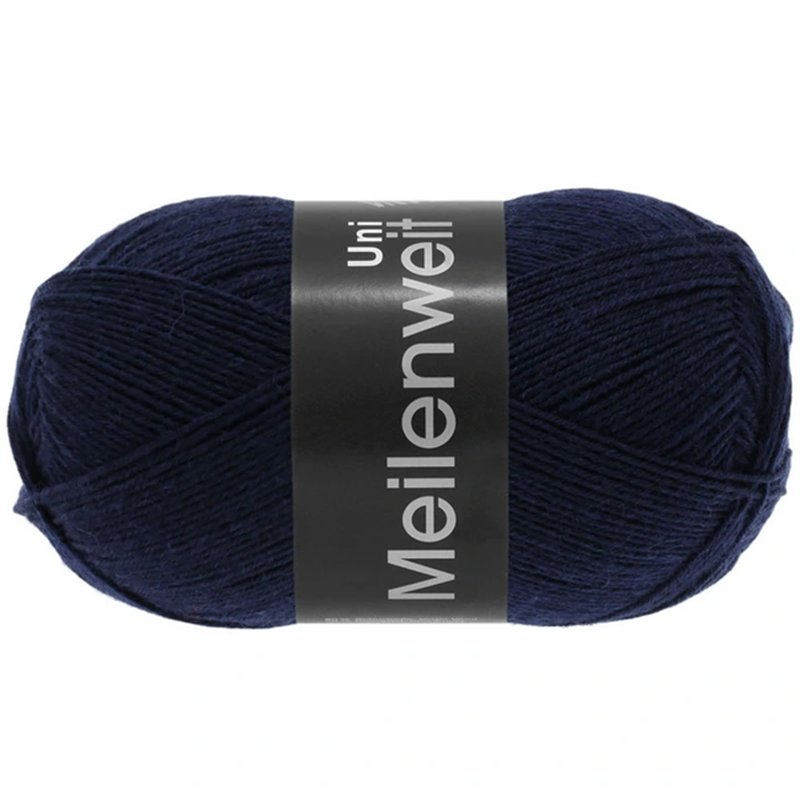 Meilenweit Uni 100 Nachtblauw 1141